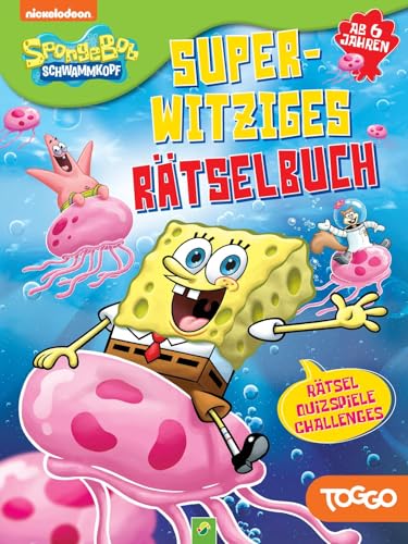 SpongeBob Super-witziges Rätselbuch von Schwager & Steinlein Verlag GmbH