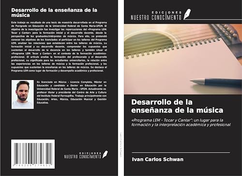 Desarrollo de la enseñanza de la música: «Programa LEM - Tocar y Cantar": un lugar para la formación y la interpretación académica y profesional