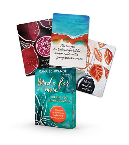 Made for more – Du bist für mehr gemacht! Das Kartenset.: 54 Karten für mehr Mut, Liebe und Authentizität von Integral