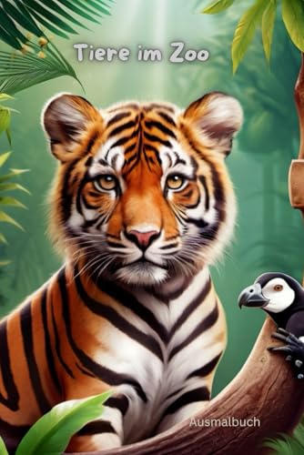 Tiere im Zoo: Ausmalbuch Tiere im Zoo: Ausmalbuch von Independently published