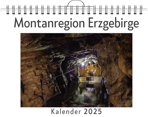 Montanregion Erzgebirge - (Wandkalender 2025, Kalender DIN A4 quer, Monatskalender im Querformat mit Kalendarium, das perfekte Geschenk) von FlipFlop