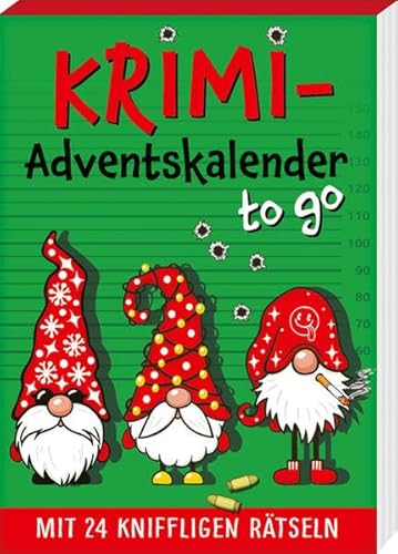 Krimi-Adventskalender to go 5: Mit 24 kniffligen Rätseln (Adventskalender für Erwachsene - 24 Rätsel) von Kaufmann, Ernst