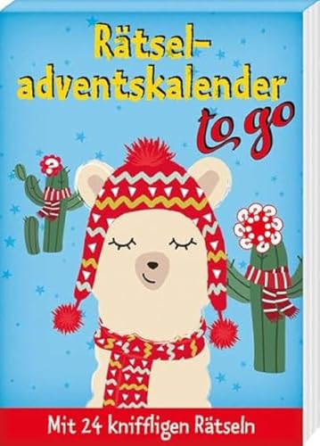 Rätseladventskalender to go 4: Mit 24 kniffligen Rätseln (Adventskalender für Erwachsene - 24 Rätsel)