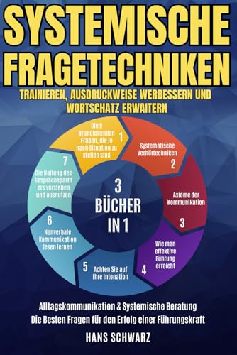 SYSTEMISCHE FRAGETECHNIKEN TRAINIEREN, AUSDRUCKSWEISE VERBESSERN UND WORTSCHATZ ERWEITERN: Alltagskommunikation & Systemische Beratung. Die Besten Fragen für den Erfolg einer Führungskraft von Independently published