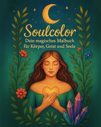 Soulcolor - Dein magisches Malbuch für Körper, Geist und Seele: 40 zauberhafte Ausmalbilder für Erwachsene von Independently published