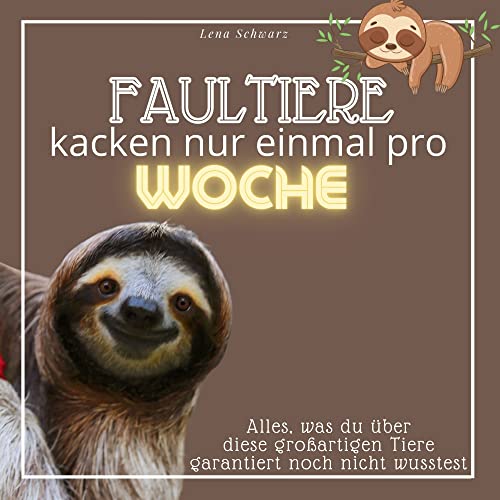 Faultiere kacken nur einmal pro Woche: Alles, was du über diese großartigen Tiere garantiert noch nicht wusstest