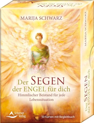 Der Segen der Engel für dich – Himmlischer Beistand für jede Lebenssituation: 50 Karten mit Begleitbuch von Schirner Verlag
