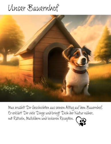 Unser Bauernhof: Geschichten. Malbilder. Rätsel & Rezepte. von Independently published