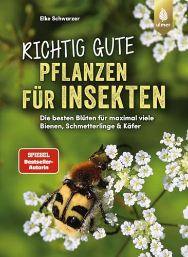 Richtig gute Pflanzen für Insekten: Die besten Blüten für maximal viele Bienen, Schmetterlinge, Schwebfliegen & Käfer im Garten. Mehr Respekt für's Insekt. von Verlag Eugen Ulmer