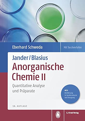 Jander/Blasius | Anorganische Chemie II: Quantitative Analyse und Präparate von S. Hirzel Verlag GmbH