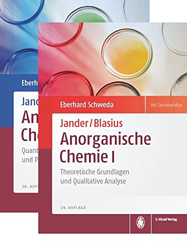 Package: Jander/Blasius, Anorganische Chemie I + II: Theoretische Grundlagen und Qualitative Analyse / Quantitative Analyse und Präparate von Hirzel S. Verlag