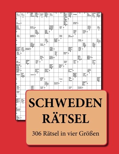 Schwedenrätsel: 306 Rätsel in vier Größen von udv