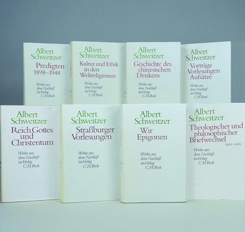 Werke aus dem Nachlaß (8 Bände) von C.H.Beck