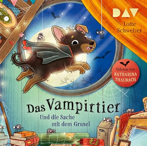 Das Vampirtier und die Sache mit dem Grusel: Ungekürzte Lesung mit Katharina Thalbach (2 CDs) (Vampirtier-Reihe) von Der Audio Verlag