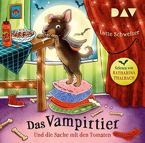 Das Vampirtier und die Sache mit den Tomaten: Ungekürzte Lesung mit Katharina Thalbach (2 CDs) (Vampirtier-Reihe)