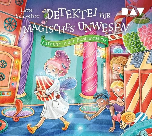 Detektei für magisches Unwesen – Teil 3: Aufruhr in der Bonbonfabrik: Ungekürzte Lesung mit Sarah Dorsel (3 CDs) von Der Audio Verlag