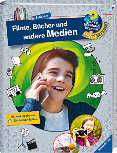 Wieso? Weshalb? Warum? ProfiWissen, Band 23: Filme, Bücher und andere Medien: Mit ausklappbaren Entdecker-Seiten (Wieso? Weshalb? Warum? ProfiWissen, 23)