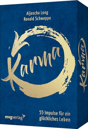 Karma: 55 Impulse für ein glücklicheres Leben. Kartendeck mit Inspirationen für mehr Optimismus und Lebensfreude. Das Schicksal selbst bestimmen durch gutes Karma und positive Energie Karma: 55 Impulse für ein glücklicheres Leben. Kartendeck mit Inspirationen für mehr Optimismus und Lebensfreude. Das Schicksal selbst bestimmen durch gutes Karma und positive Energie