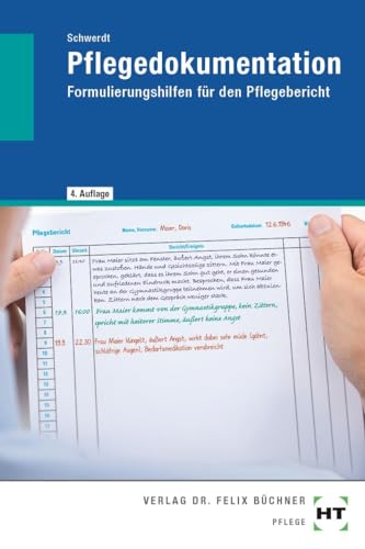 Pflegedokumentation: Formulierungshilfen für den Pflegebericht von VERLAG HANDWERK UND TECHNIK