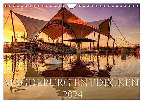 Magdeburg entdecken (Wandkalender 2024 DIN A4 quer), CALVENDO Monatskalender von CALVENDO