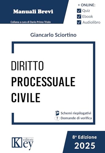 Diritto processuale civile 2025 Diritto processuale civile 2025 von Key Editore