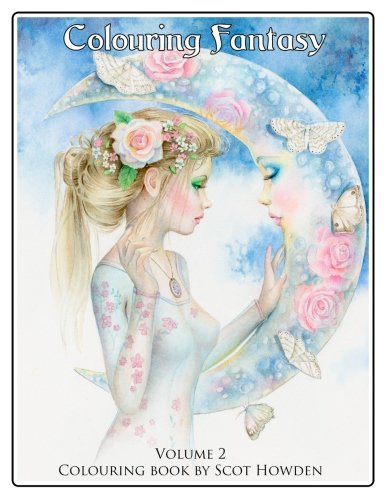 Colouring Fantasy 2 - Colouring Book by Scot Howden