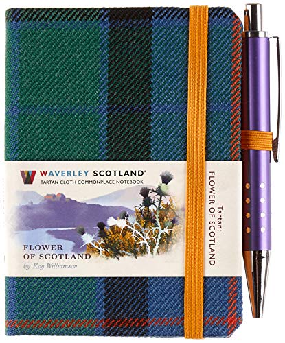 Flower of Scotland (Waverley Scotland Tartan Cloth Commonplace Notebook, Band 76)