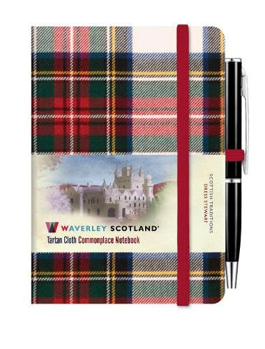 Waverley Commonplace Notebooks:Dress Stewart Tartan Mini Notebook with Pen (10.5 x 7cm) (Waverley Commonplace Tartan Notebooks) von Waverley Books