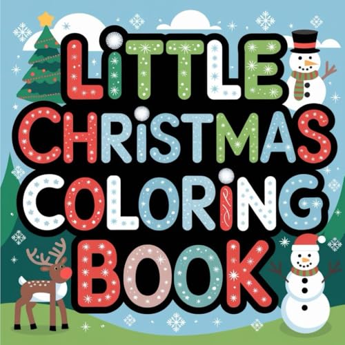 Little Christmas Coloring Book von Independently published