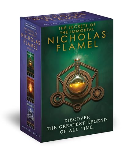 The Secrets of the Immortal Nicholas Flamel Boxed Set (3-Book): The Magician / The Alchemyst / The Sorceress