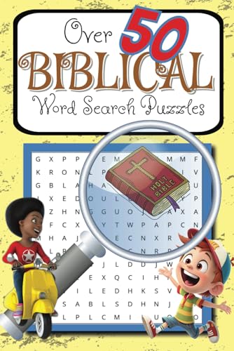 Biblical Word Search Puzzle Book: Over 50 puzzles with names and terms from the bible ideal for car rides and rainy days. Great gift for kids. | 6x9 inch format, 110 pages von Independently published