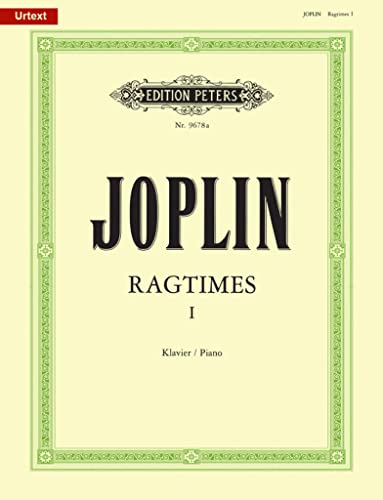 Ragtimes - Band 1 (1899-1906): für Klavier (Edition Peters) von Peters, C. F. Musikverlag