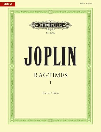 Ragtimes - Band 1 (1899-1906): für Klavier (Edition Peters) von Peters, C. F. Musikverlag