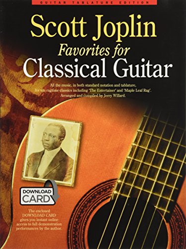 Scott Joplin Favorites For Classical Guitar (Buch/Download Card)