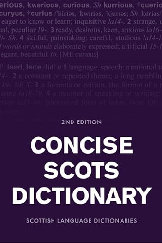 Concise Scots Dictionary: Second Edition (Scots Language Dictionaries) von Edinburgh University Press