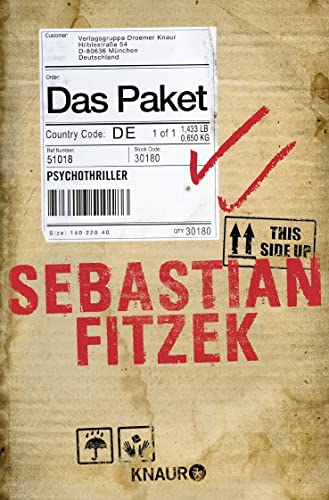 Das Paket: Psychothriller | SPIEGEL Bestseller Platz 1 | "Sebastian Fitzek hat ein Paket gepackt, das es in sich hat: eine irre Story, Grusel und Spannung bis zur letzten Zeile." dpa Das Paket: Psychothriller | SPIEGEL Bestseller Platz 1 | "Sebastian Fitzek hat ein Paket gepackt, das es in sich hat: eine irre Story, Grusel und Spannung bis zur letzten Zeile." dpa