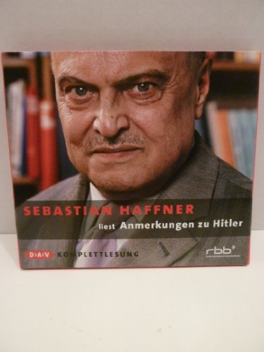 Anmerkungen zu Hitler. 4 CDs von Audio Verlag Der GmbH