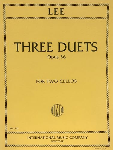 Sebastian Lee: 3 Cello Duets Op.36