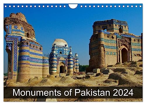 Monuments of Pakistan 2024 (Wandkalender 2024 DIN A4 quer), CALVENDO Monatskalender von CALVENDO