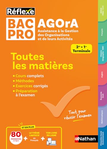Toutes les matières BAC PRO AGOrA - Réflexe N° 89: 2de, 1re, Terminale von NATHAN