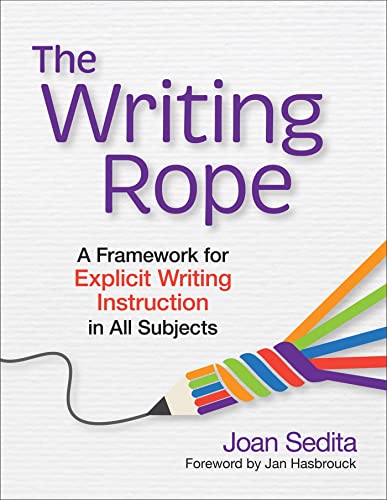 The Writing Rope: A Framework for Explicit Writing Instruction in All Subjects von Brookes Publishing Co
