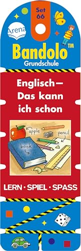 Bandolo Set 66. Englisch – Das kann ich schon: Lernspiel mit Lösungskontrolle für Vorschule und Grundschule