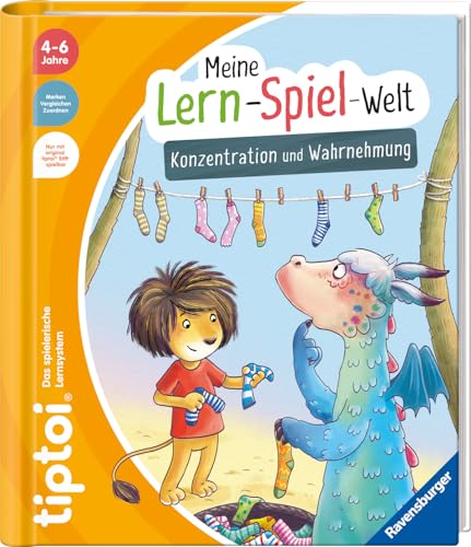 tiptoi® Meine Lern-Spiel-Welt: Konzentration und Wahrnehmung, Buch für Kinder ab 4 Jahre von Ravensburger