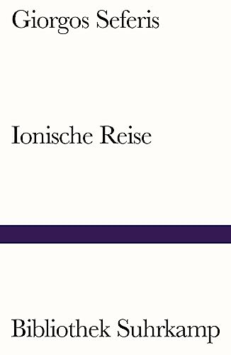 Ionische Reise von Suhrkamp Verlag AG
