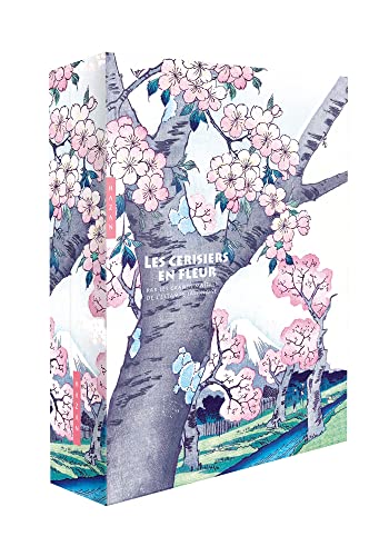 Les cerisiers en fleur par les grands maîtres de l'estampe japonaise (coffret) von HAZAN