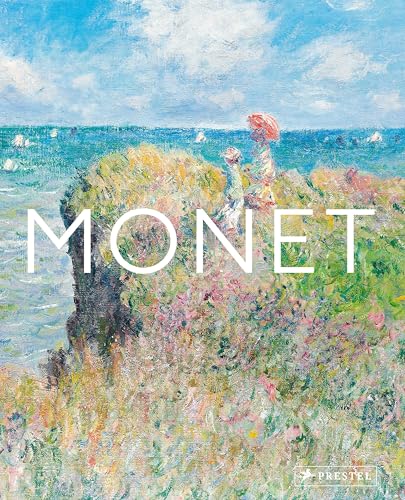 MONET: Meisterwerke – Kunst groß im Bild - Seine Hauptwerke in einer attraktiven Leinenausgabe mit Motiv-Farbschnitt und sechs opulenten Ausklapptafeln (Meisterwerke im Großformat, Band 2) von Prestel Verlag