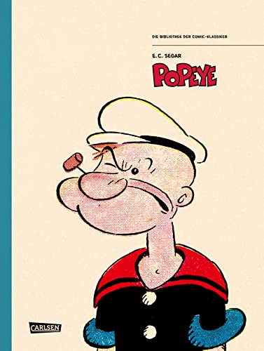 Die Bibliothek der Comic-Klassiker: Popeye: Hochwertiger Sammelband mit Lesebändchen und drei längeren Popeye-Comics im Schuber