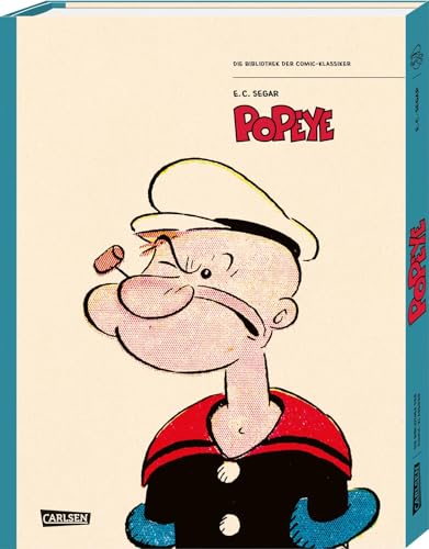 Die Bibliothek der Comic-Klassiker: Popeye: Hochwertiger Sammelband mit Lesebändchen und drei längeren Popeye-Comics im Schuber von CARLSEN COMICS