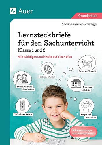 Lernsteckbriefe für den Sachunterricht Klasse 1/2: Gemeinsam alle wichtigen Lerninhalte erarbeiten und auf einen Blick zusammenfassen: Alle wichtigen Lerninhalte auf einen Blick von Auer Verlag i.d.AAP LW