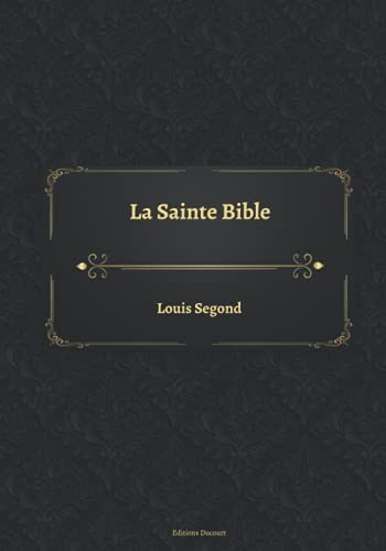 La Sainte Bible